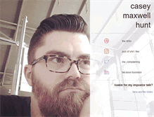 Tablet Screenshot of caseymhunt.com